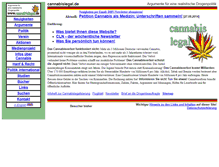 Tablet Screenshot of cannabislegal.de